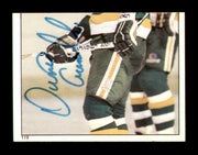 Dino Ciccarelli Autographed 1983-84 Topps Stickers Card #119 Minnesota North Stars SKU #251504