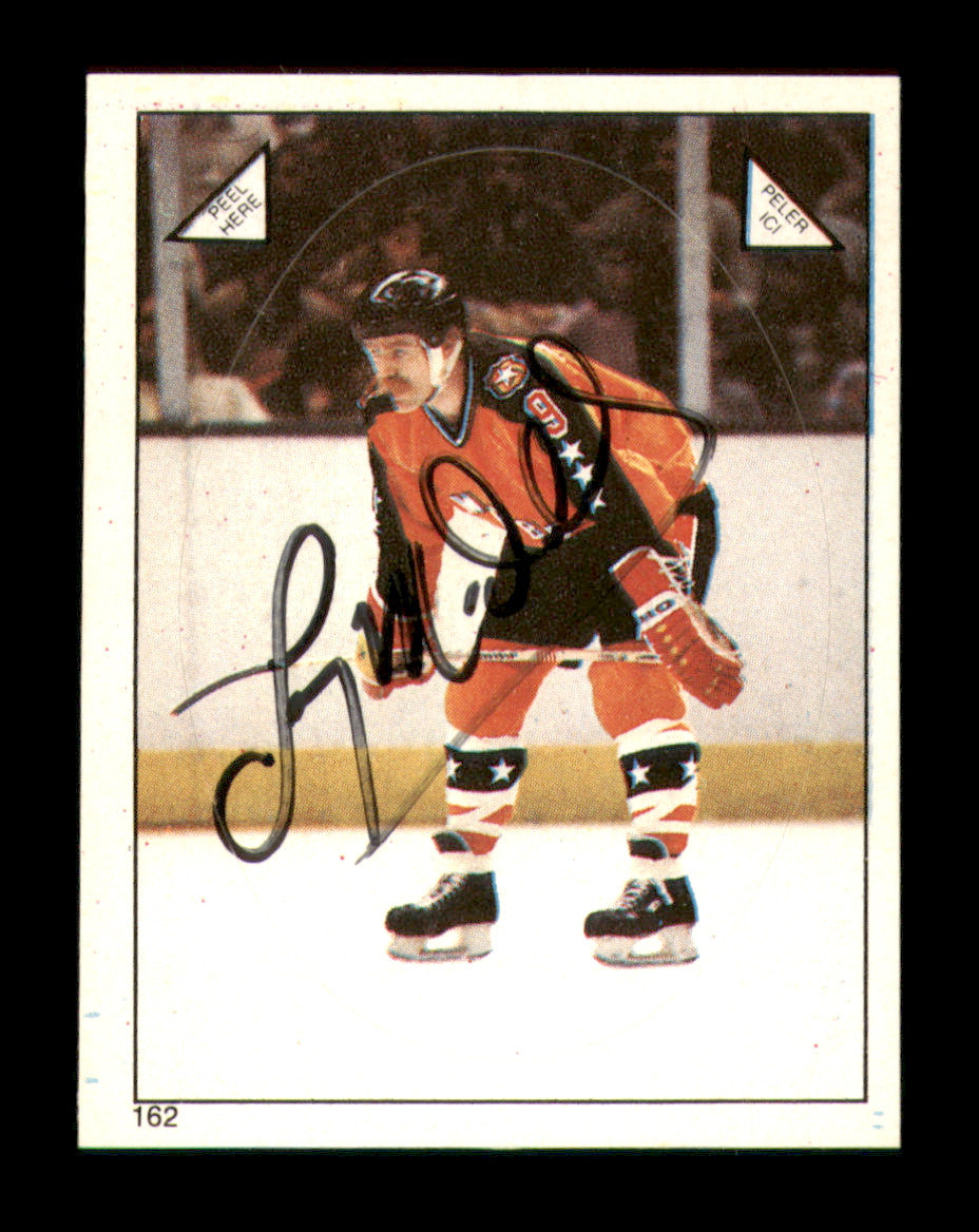 Lanny McDonald Autographed 1983-84 O-Pee-Chee Stickers Card #162 Calgary Flames SKU #251518