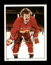 Lanny McDonald Autographed 1983-84 Topps Stickers Card #263 Calgary Flames SKU #251573