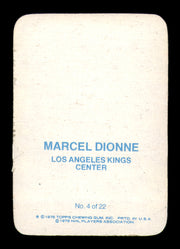 Marcel Dionne Autographed 1976-77 Topps Glossy Card #4 Los Angeles Kings SKU #251656