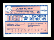 Larry Murphy Autographed 1987-88 O-Pee-Chee Minis Card #31 Washington Capitals SKU #251688