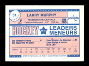 Larry Murphy Autographed 1987-88 O-Pee-Chee Minis Card #31 Washington Capitals SKU #251689
