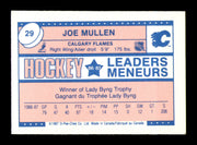 Joe Mullen Autographed 1987-88 O-Pee-Chee Minis Card #29 Calgary Flames SKU #251701