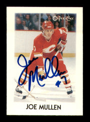 Joe Mullen Autographed 1987-88 O-Pee-Chee Minis Card #29 Calgary Flames SKU #251703