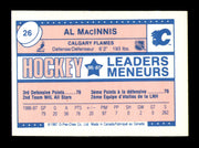 Al MacInnis Autographed 1987-88 O-Pee-Chee Minis Card #26 Calgary Flames SKU #251705