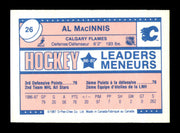 Al MacInnis Autographed 1987-88 O-Pee-Chee Minis Card #26 Calgary Flames SKU #251706