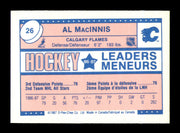 Al MacInnis Autographed 1987-88 O-Pee-Chee Minis Card #26 Calgary Flames SKU #251710