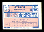 Kevin Lowe Autographed 1987-88 O-Pee-Chee Minis Card #25 Edmonton Oilers SKU #251712