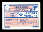 Doug Gilmour Autographed 1987-88 O-Pee-Chee Minis Card #11 St. Louis Blues SKU #251727