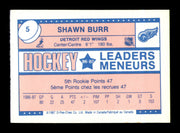 Shawn Burr Autographed 1987-88 O-Pee-Chee Minis Card #5 Detroit Red Wings SKU #251742