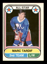 Marc Tardif Autographed 1975-76 O-Pee-Chee WHA Card #71 Quebec Nordiques SKU #251802
