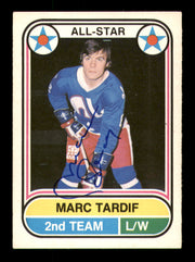 Marc Tardif Autographed 1975-76 O-Pee-Chee WHA Card #71 Quebec Nordiques SKU #251804