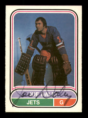 Joe Daley Autographed 1975-76 O-Pee-Chee WHA Card #101 Winnipeg Jets SKU #251839