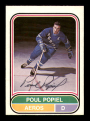 Poul Popiel Autographed 1975-76 O-Pee-Chee WHA Card #120 Houston Aeros SKU #251868