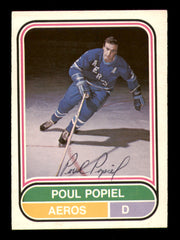 Poul Popiel Autographed 1975-76 O-Pee-Chee WHA Card #120 Houston Aeros SKU #251869