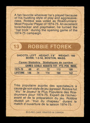 Robbie Ftorek Autographed 1976-77 O-Pee-Chee WHA Card #13 Phoenix Road Runners SKU #251903