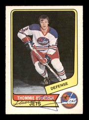 Thommie Bergman Autographed 1976-77 O-Pee-Chee WHA Card #51 Winnipeg Jets SKU #251914