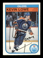 Kevin Lowe Autographed 1982-83 O-Pee-Chee Card #113 Edmonton Oilers SKU #251931