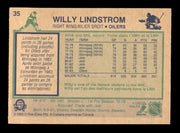 Willy Lindstrom Autographed 1983-84 O-Pee-Chee Card #35 Edmonton Oilers SKU #251953