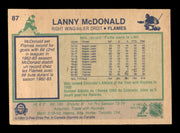 Lanny McDonald Autographed 1983-84 O-Pee-Chee Card #87 Calgary Flames SKU #251962