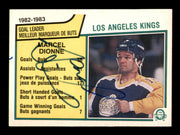 Marcel Dionne Autographed 1983-84 O-Pee-Chee Card #150 Los Angeles Kings SKU #251964