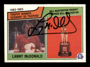 Lanny McDonald Autographed 1983-84 O-Pee-Chee Card #208 Calgary Flames SKU #251975