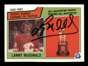 Lanny McDonald Autographed 1983-84 O-Pee-Chee Card #208 Calgary Flames SKU #251977