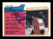 Darryl Sittler Autographed 1983-84 O-Pee-Chee Card #257 Philadelphia Flyers SKU #251983