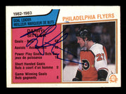 Darryl Sittler Autographed 1983-84 O-Pee-Chee Card #257 Philadelphia Flyers SKU #251984