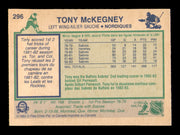 Tony McKegney Autographed 1983-84 O-Pee-Chee Card #296 Quebec Nordiques SKU #251993