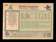 Peter Stastny Autographed 1983-84 O-Pee-Chee Card #304 Quebec Nordiques SKU #251997