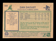 Dan Daoust Autographed 1983-84 O-Pee-Chee Card #328 Toronto Maple Leafs SKU #252005