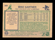 Mike Gartner Autographed 1983-84 O-Pee-Chee Card #369 Washington Capitals SKU #252014