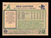 Mike Gartner Autographed 1983-84 O-Pee-Chee Card #369 Washington Capitals SKU #252015