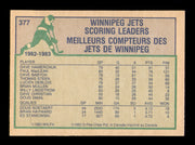Dale Hawerchuk Autographed 1983-84 O-Pee-Chee Card #377 Winnipeg Jets SKU #252019