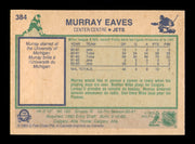 Murray Eaves Autographed 1983-84 O-Pee-Chee Card #384 Winnipeg Jets SKU #252025