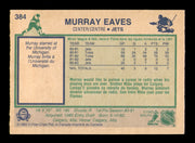 Murray Eaves Autographed 1983-84 O-Pee-Chee Card #384 Winnipeg Jets SKU #252026