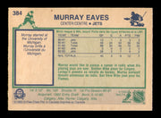 Murray Eaves Autographed 1983-84 O-Pee-Chee Card #384 Winnipeg Jets SKU #252027