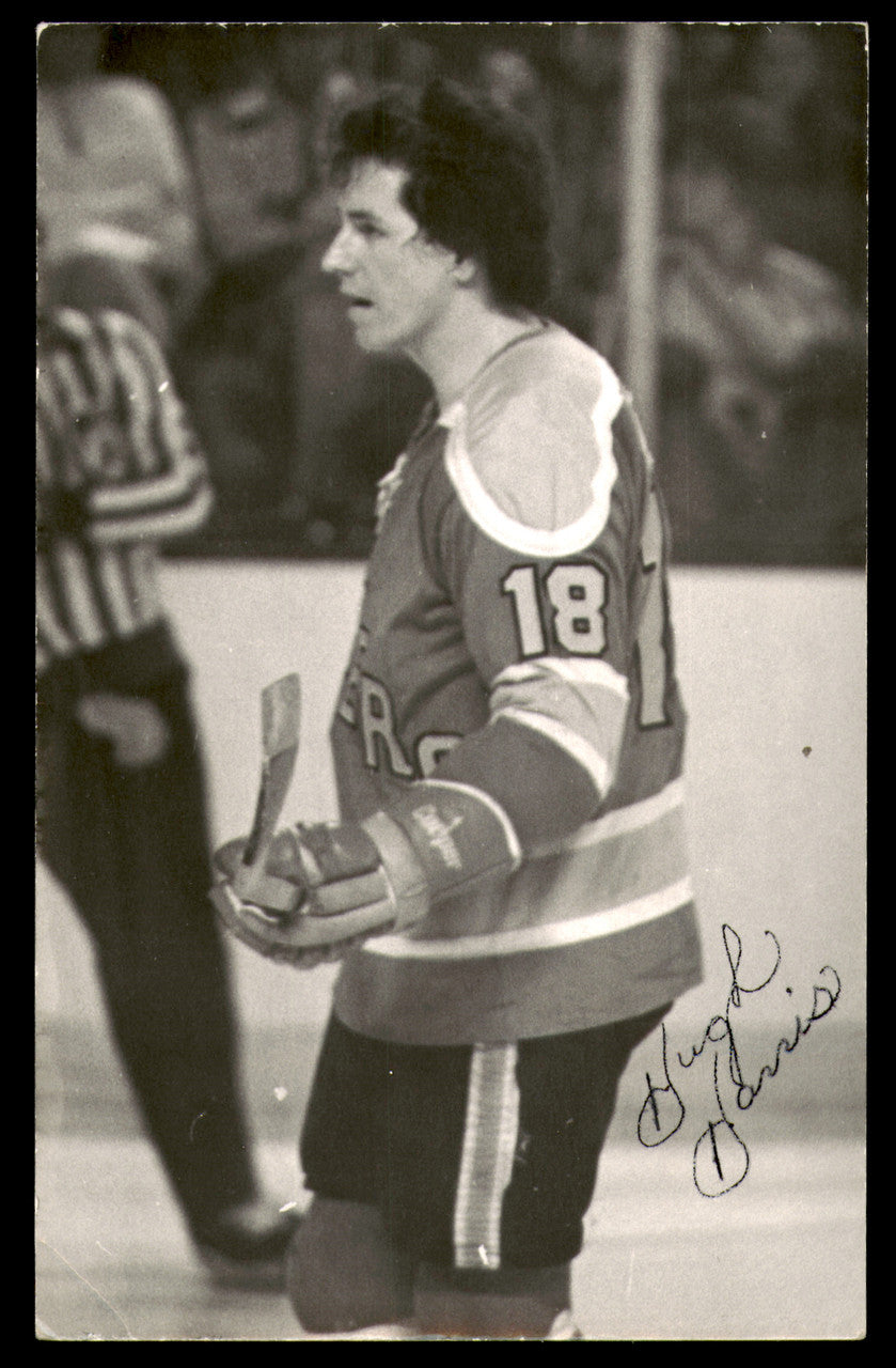 Hugh Harris Autographed 3.5x5.5 Postcard SKU #252057