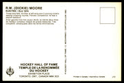 Dickie Moore Autographed 3.5x5.5 Postcard Montreal Canadiens SKU #252071