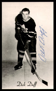 Dick Duff Autographed 3x5 Photo Toronto Maple Leafs SKU #252075