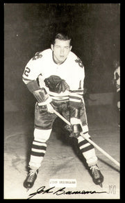 John Brenneman Autographed 3x5.5 Postcard Chicago Blackhawks SKU #252077