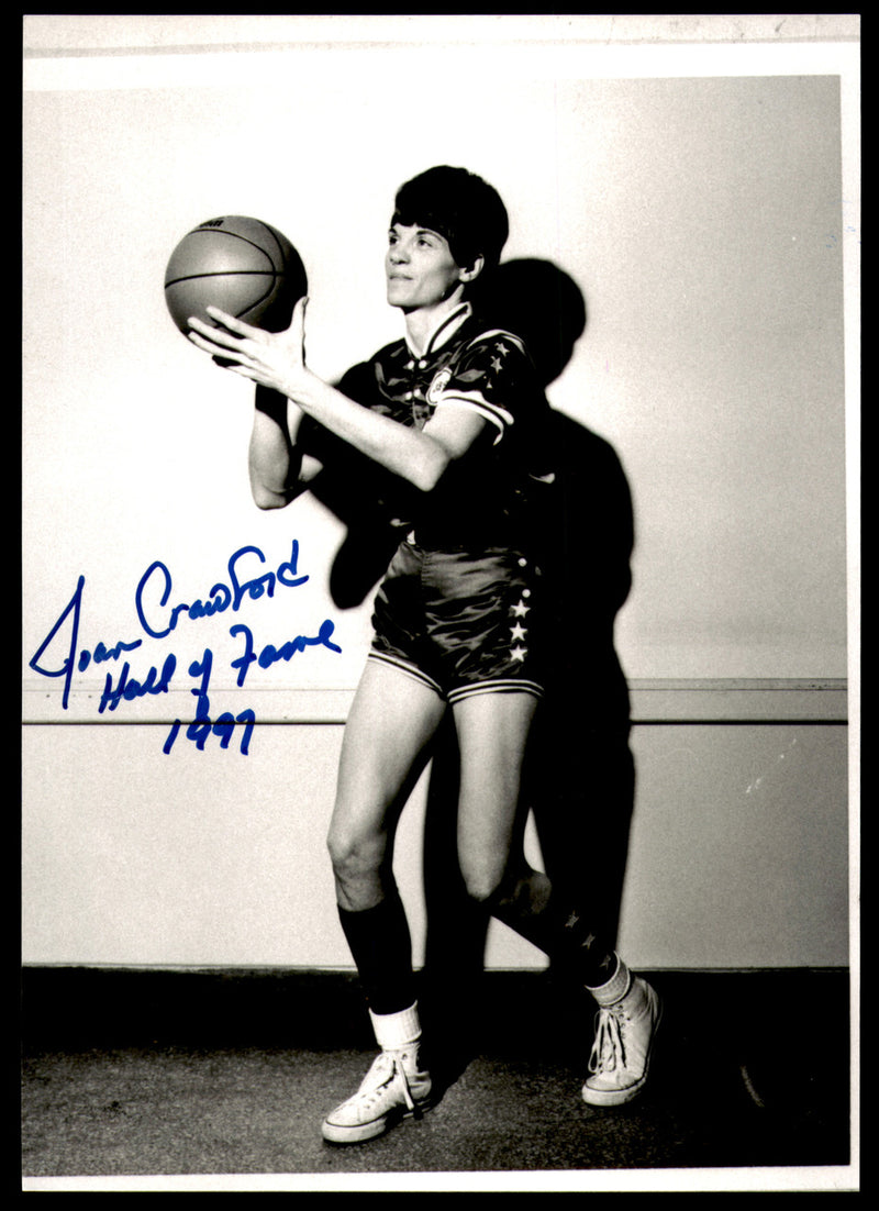 Joan Crawford Autographed 5x7 Photo "Hall of Fame 1997" SKU #252351