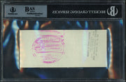 Vince Lombardi Autographed 3x6 Check Green Bay Packers Beckett BAS #10845272