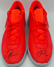 Giannis Antetokounmpo Autographed 2021 Player Exclusive (PE) Promo Black Nike Zoom Freak 2 NRG Shoes Bucks Size 17 Beckett BAS Witness Stock #252613