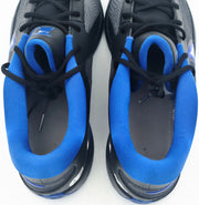 Giannis Antetokounmpo Autographed 2022 Player Exclusive (PE) Promo Royal Blue Nike Zoom Freak 4 NCAA Shoes Size 16 Beckett BAS Witness #3W396586 & #3W396587
