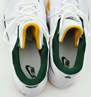 Giannis Antetokounmpo Autographed Vanilla Nike Zoom Freak 4 Shoes Bucks Size 17 (With Box) Beckett BAS Witness #3W396618 & #3W396619