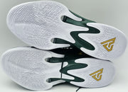 Giannis Antetokounmpo Autographed Green Nike Zoom Freak 6 Shoes Bucks Size 17 (With Box) Beckett BAS Witness #3W395100 & #3W395101