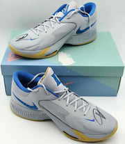 Giannis Antetokounmpo Autographed Nike Zoom Freak 2 Shoes Bucks Size 17 (No Box) Beckett BAS Witness #3W395059 & #3W395060