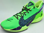 Giannis Antetokounmpo Autographed 2021 Player Exclusive (PE) Promo Rage Green, Multi & Color Nike Zoom Freak 2 (Single) Shoe Miami Heat Size 16 (With Box) Beckett BAS Witness #3W397258